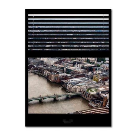 Philippe Hugonnard 'Window View City Of London 2' Canvas Art,24x32